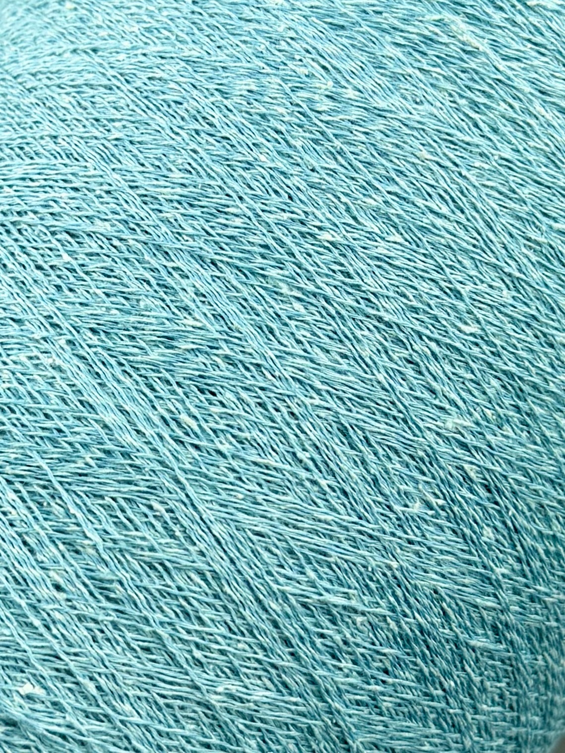 Toscano S.r.L. Art. Spezz 852 Nm 2/34 – Garn aus Seide, Baumwolle und Viskose col. 3054 Aquamarin